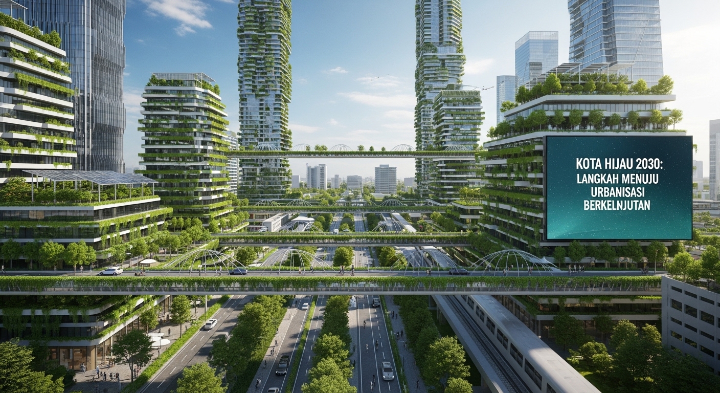 Kota Hijau 2030: Langkah Menuju Urbanisasi Berkelanjutan